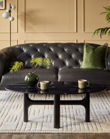 Brixton Black Ceramic Coffee Table