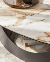 Giotto Natural Ceramic Coffee Table