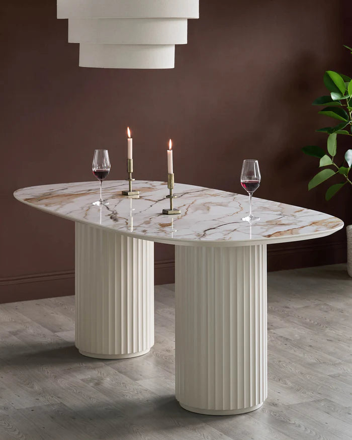 Hanne 6 Seater Dining Tables