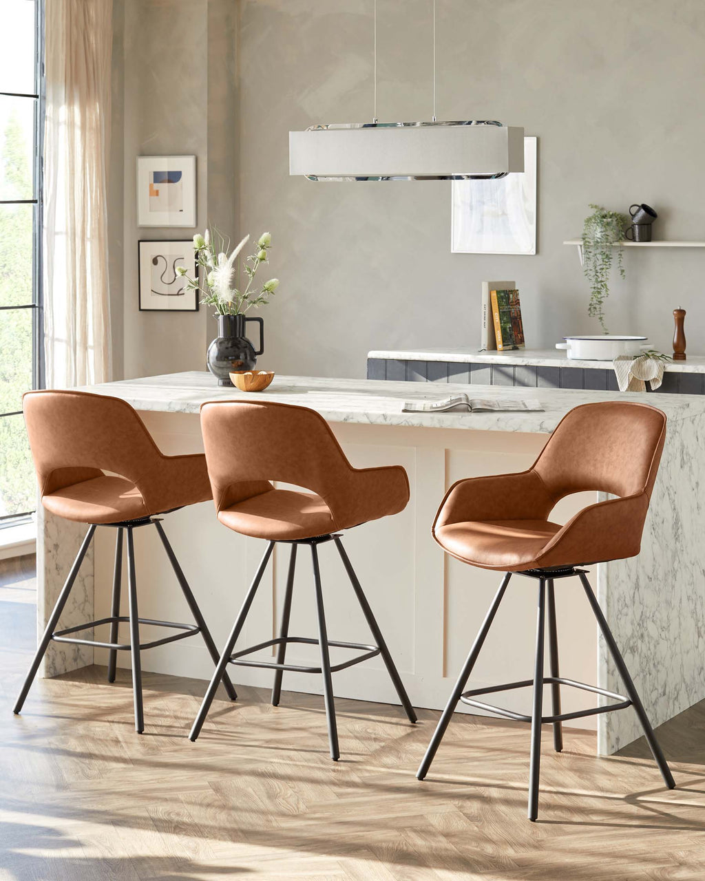 Sanza Chrome Bar Pendant