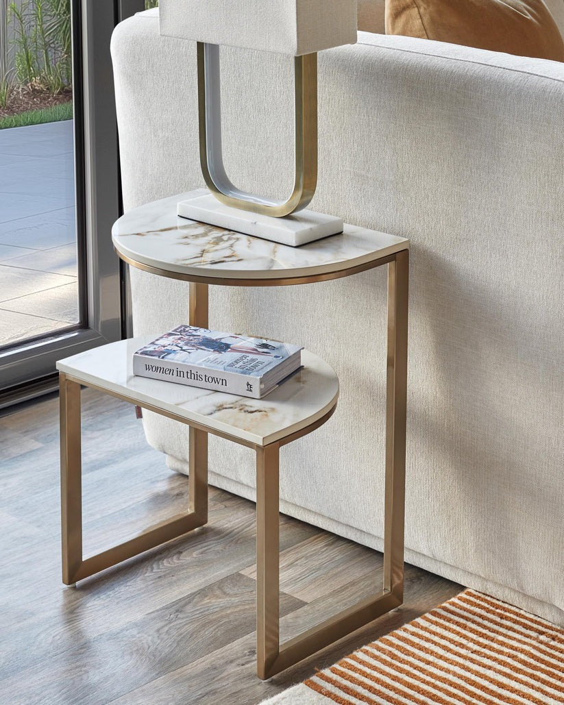Demi Ceramic Side Table