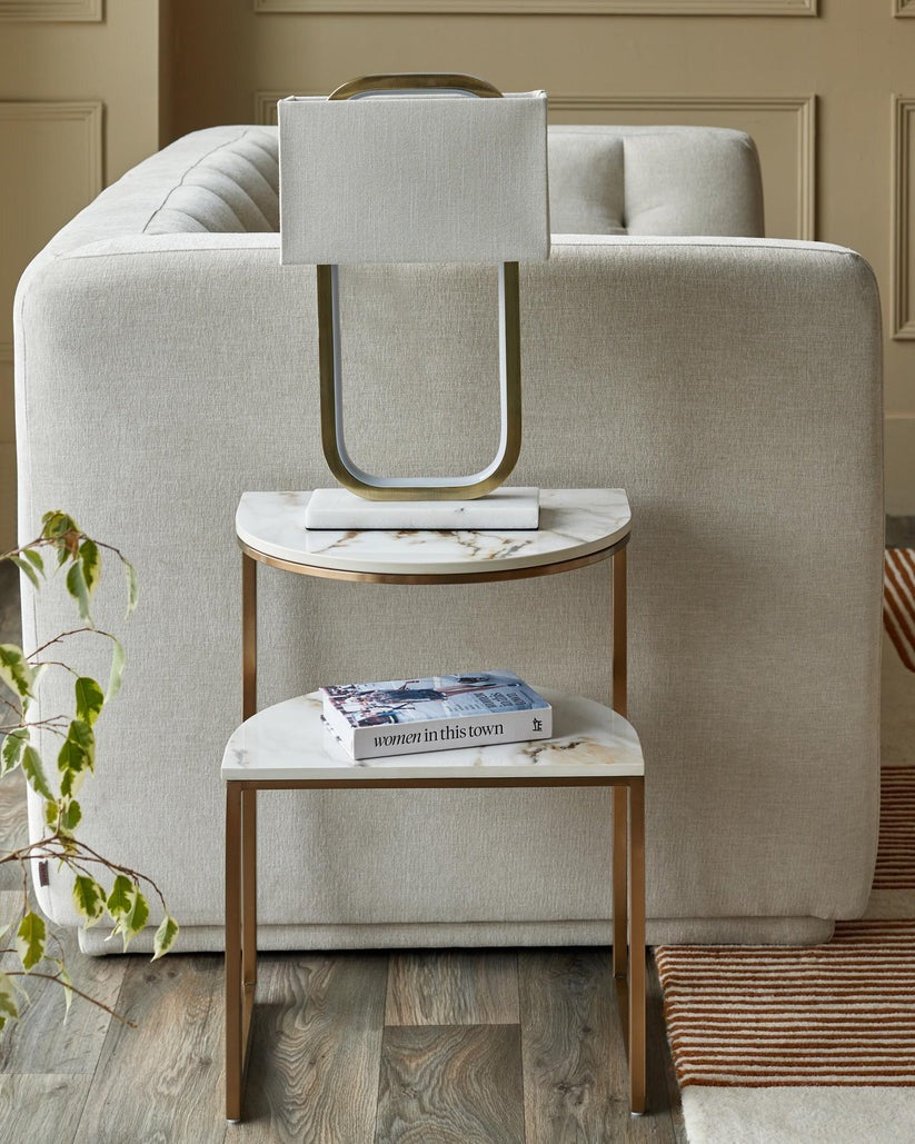 Demi Ceramic Side Table