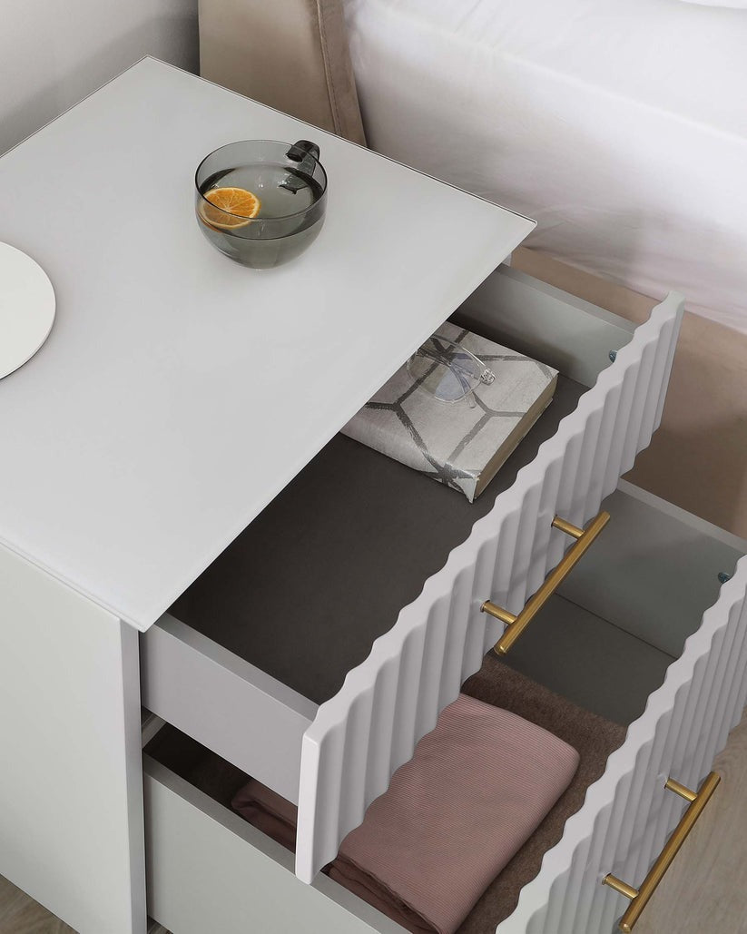 Albury 2 Drawer Bedside Table