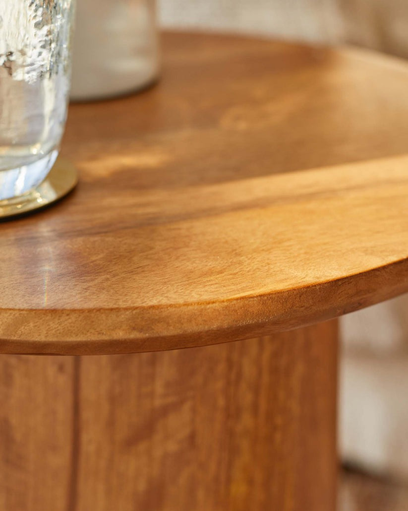 Cara Wood Side Table