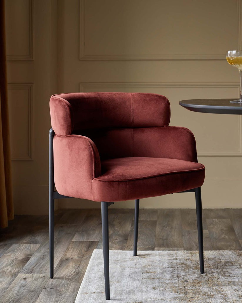 Felix Velvet Dining Chair - 2 Set