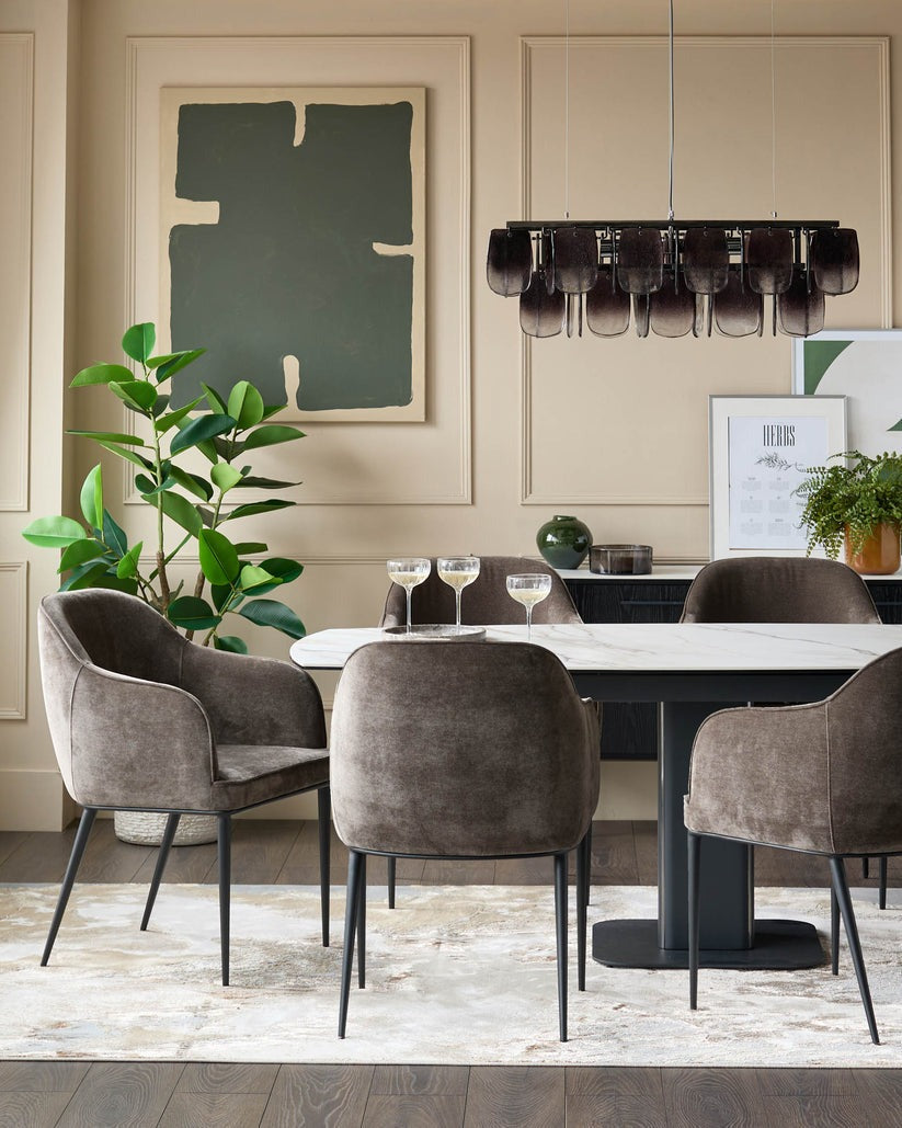 Harley Fabric Chenille Dining Chair