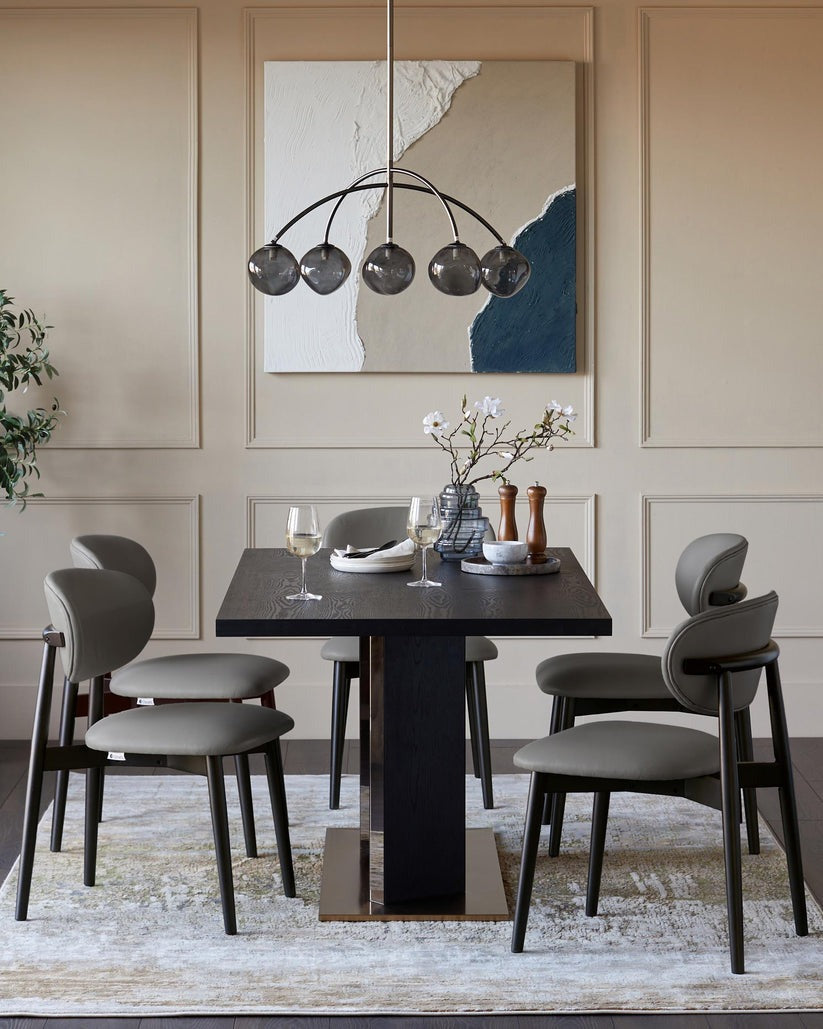 Ryann Leather Dining Chair - 2 Set