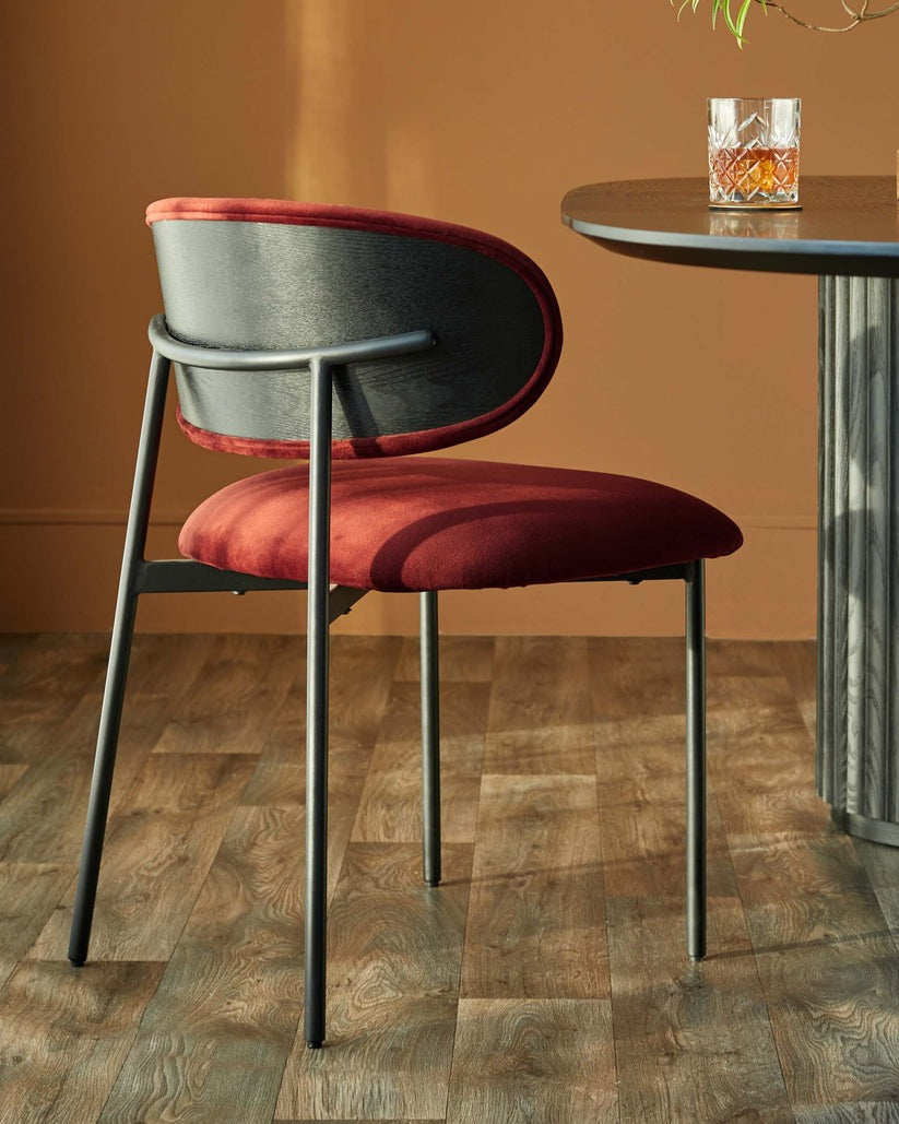 Cree Velvet Dining Chair - 2 Set