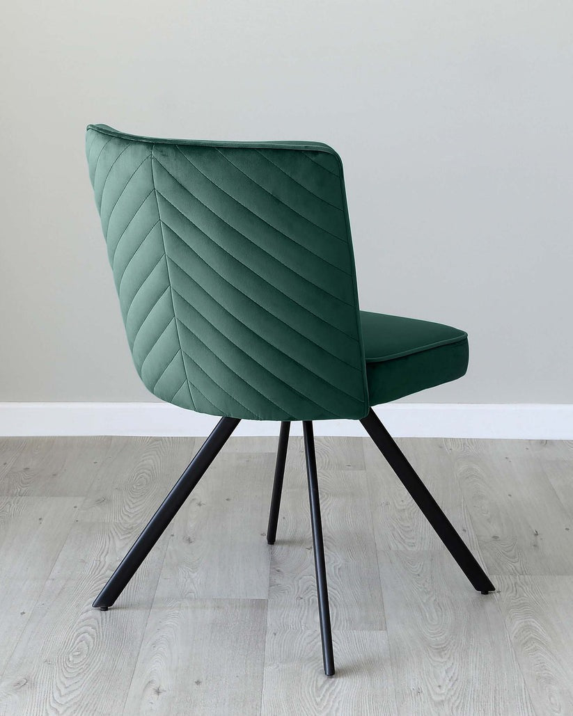 Serena Velvet Swivel Chair
