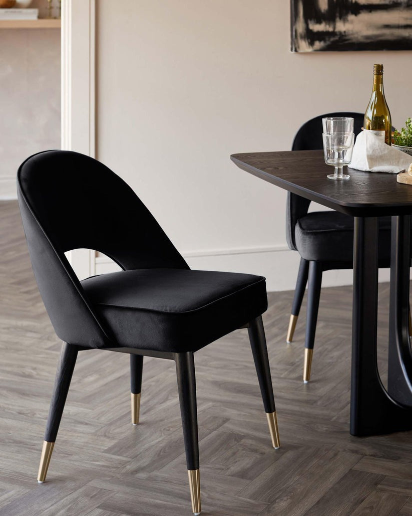Clover Velvet Dining Chair - 2 Set