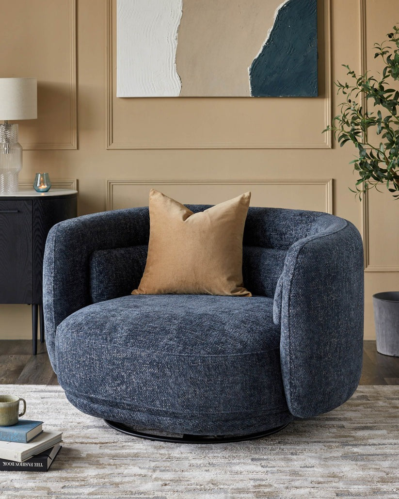 Henry Swivel Love Seat