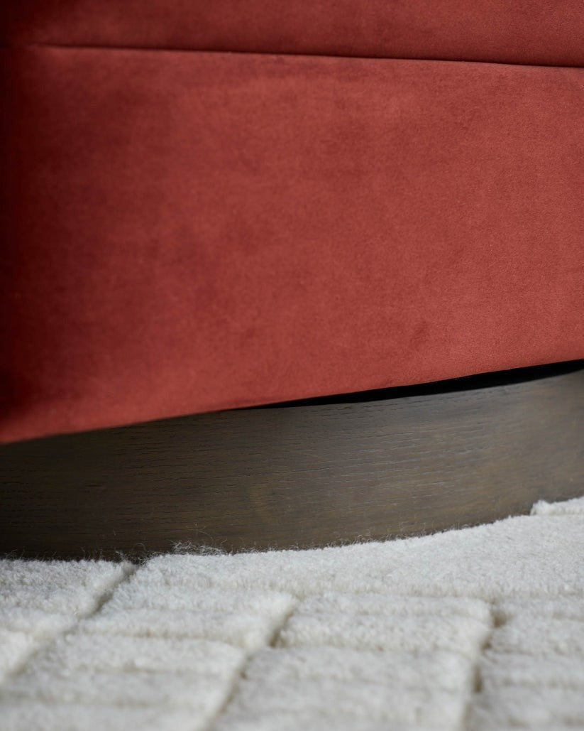 Callan Velvet Swivel Accent Chair