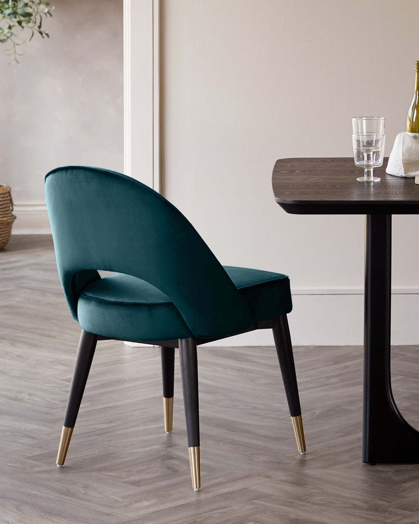 Clover Velvet Dining Chair - 2 Set