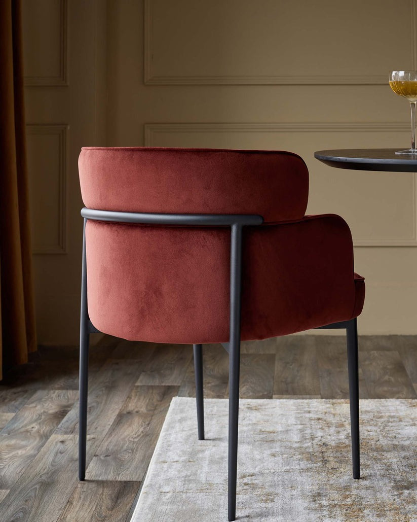 Felix Velvet Dining Chair - 2 Set