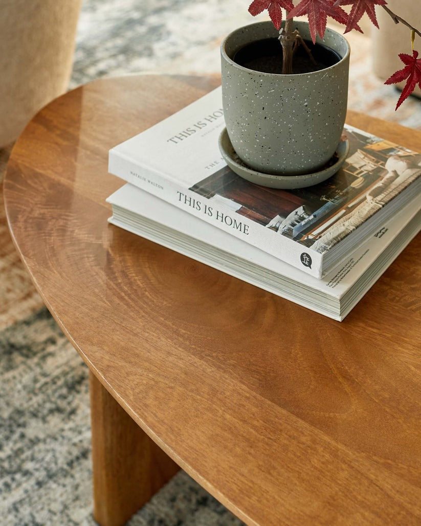 Cara Light Mango Wood Coffee Table