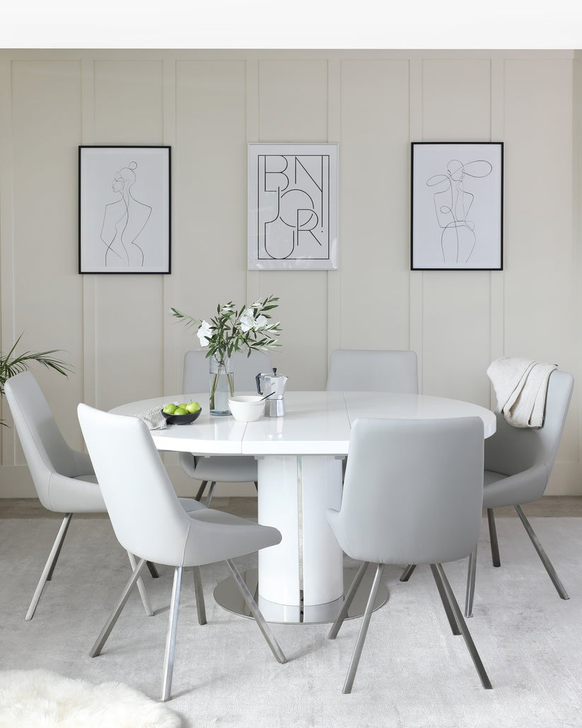Theo Faux Leather Dining Chair
