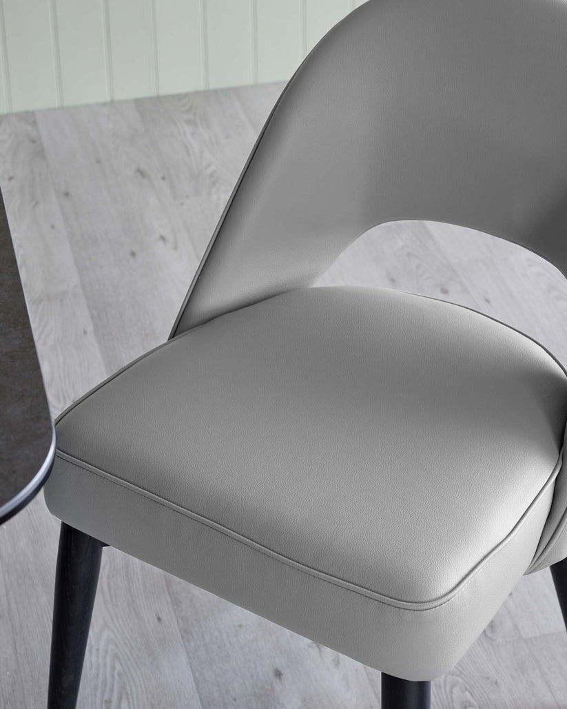 Clover Faux Leather Dining Chair - 2 Set