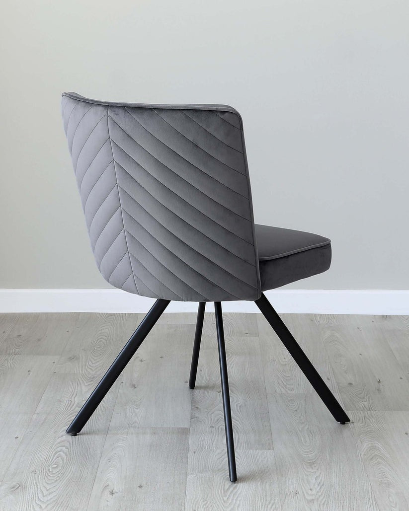 Serena Velvet Swivel Chair