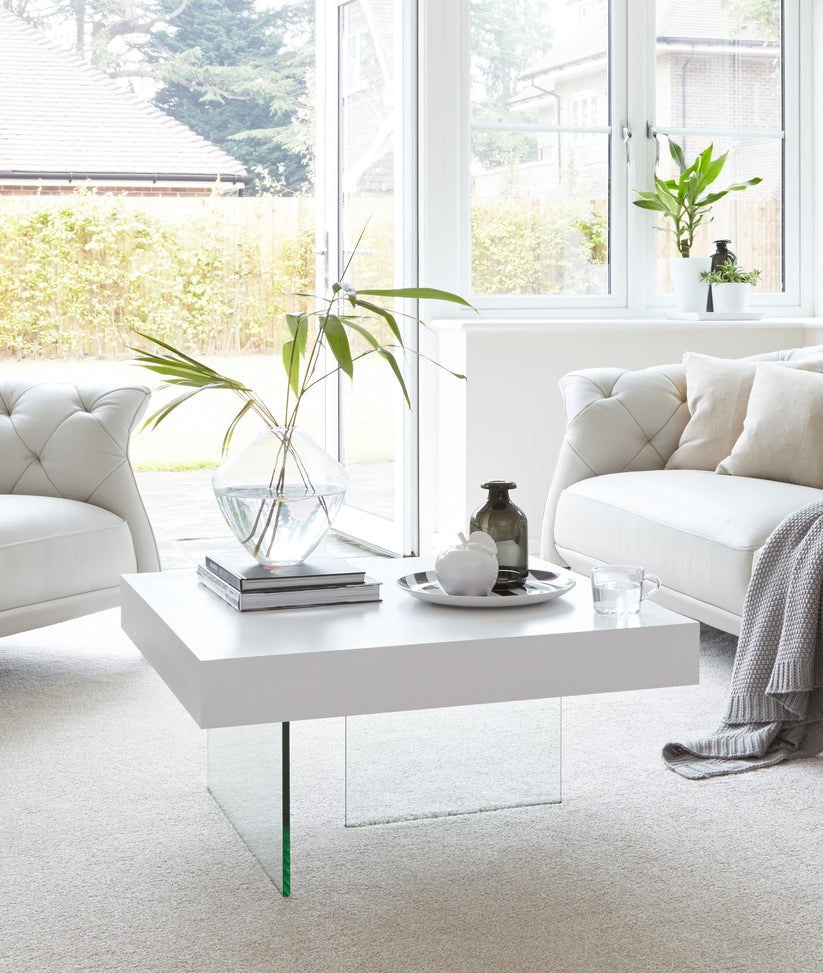 Aria White Oak Small Coffee Table