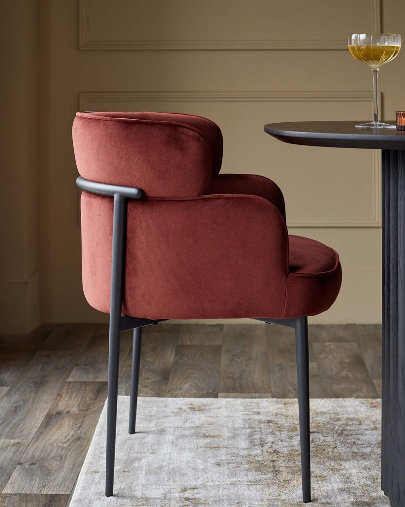 Felix Velvet Dining Chair - 2 Set