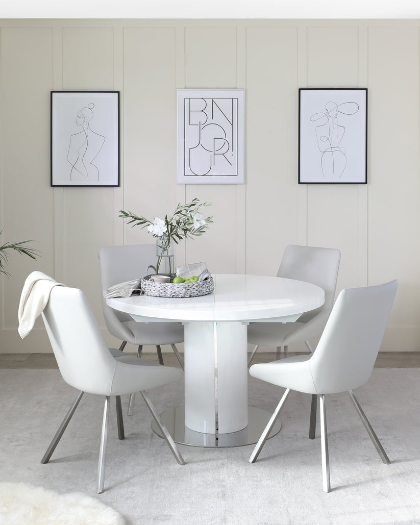 Theo Faux Leather Dining Chair