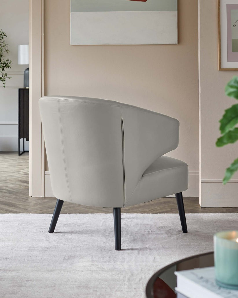 Landon Leather Accent Chair