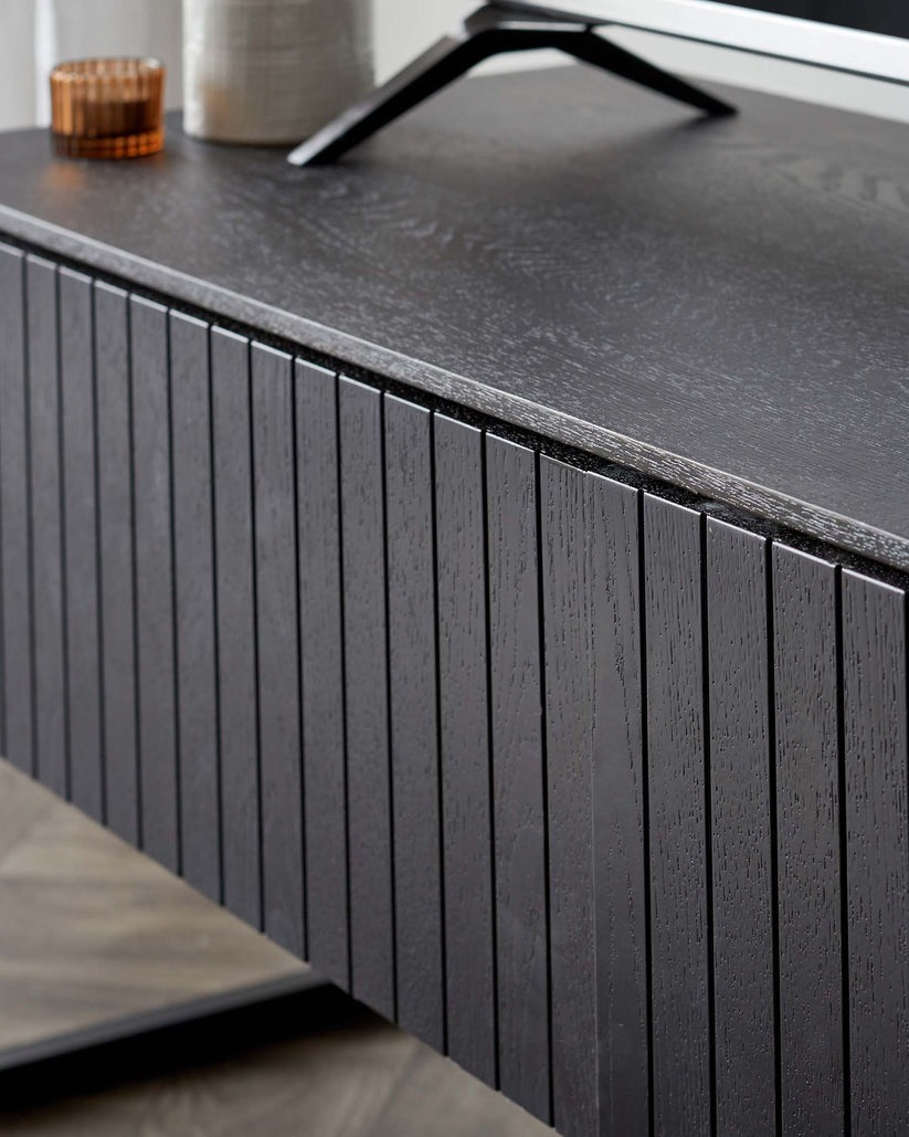Toronto Dark Ash Compact TV Unit