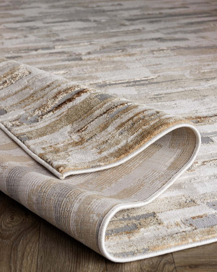 Rowan Mixed Metallics Textured Large Rug