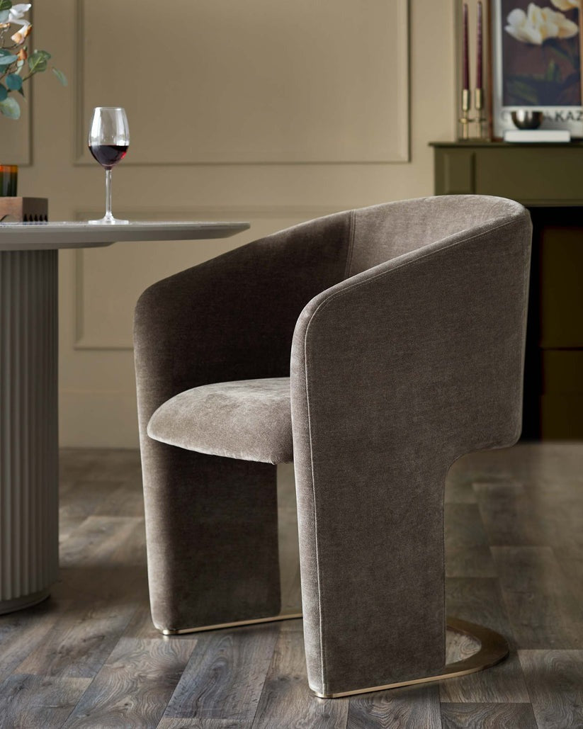Leighton Chenille Dining Chair