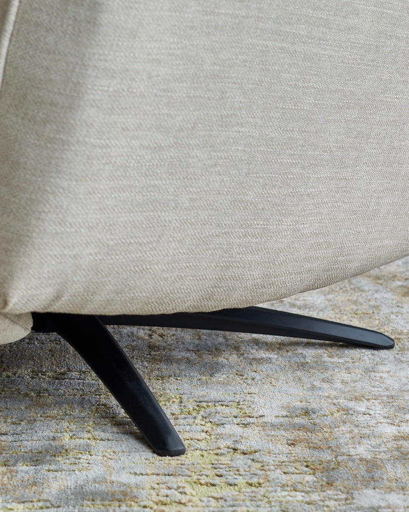 Aiden Fabric Massage Recliner Accent Chair