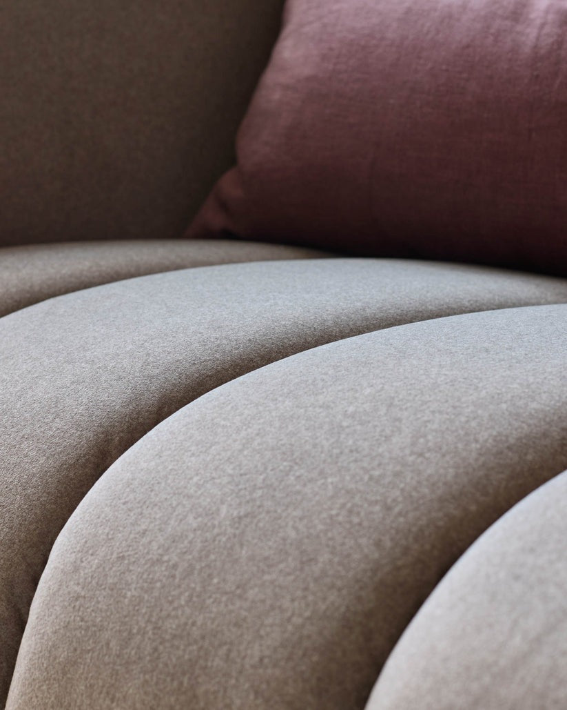 Kendra Mocha Fabric Armchair