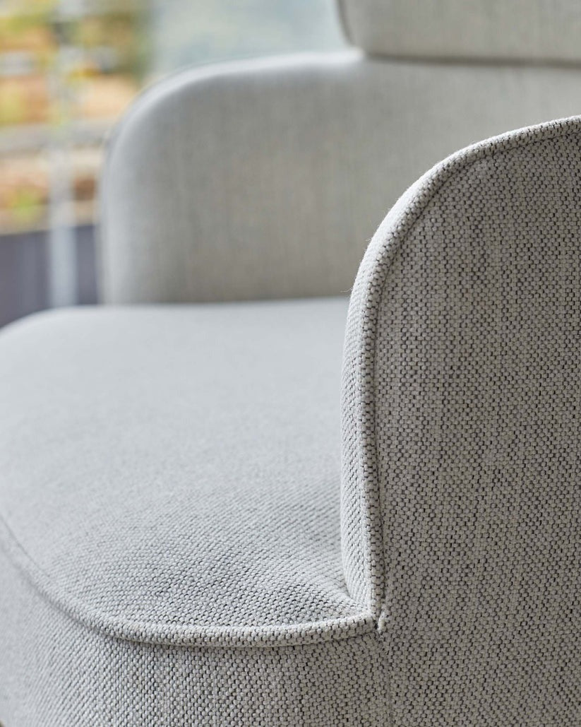 Felix Ivory Dual Tone Fabric Dining Chair - 2 Set