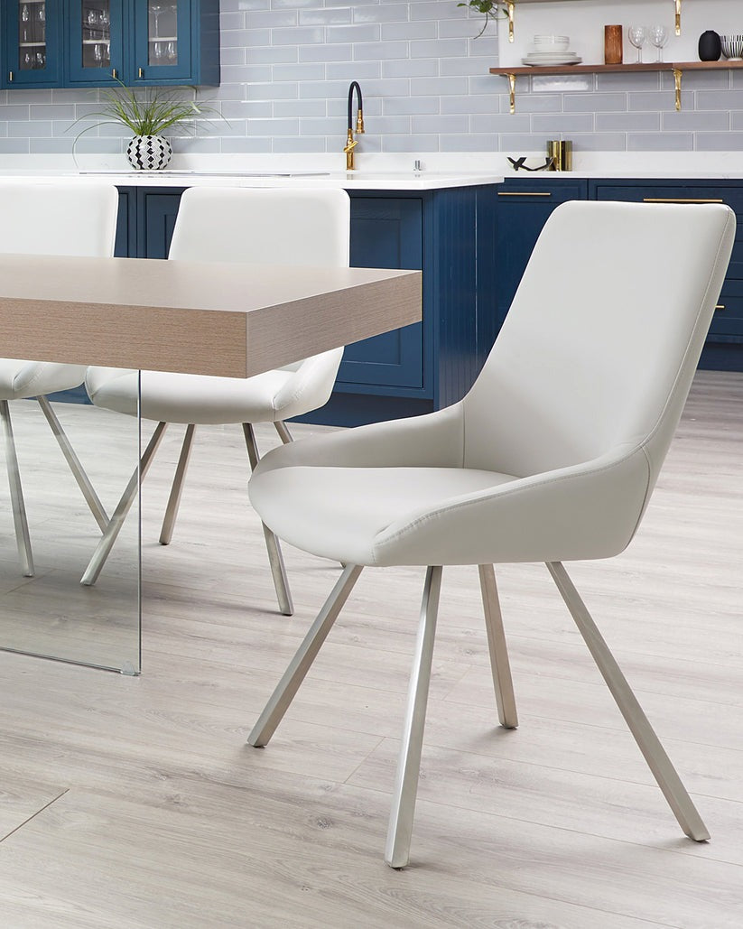 Theo Faux Leather Dining Chair