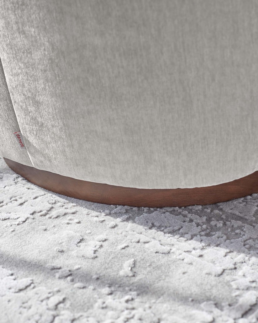 Natalia Chenille Swivel Accent Chair