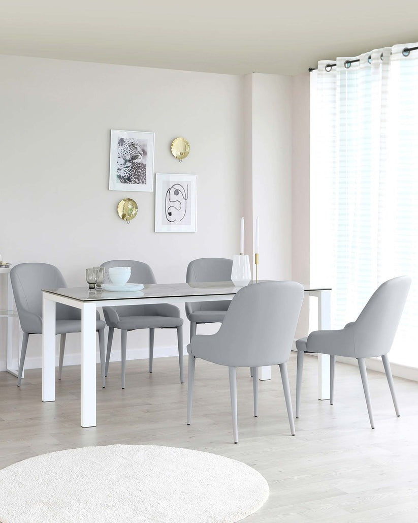 Kyro Faux Leather Dining Chair
