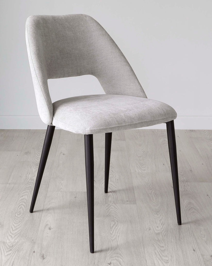 Lottie Fabric Dining Chair - 2 Set