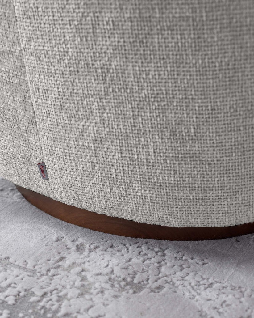 Natalia Chunky Weave Swivel Accent Chair