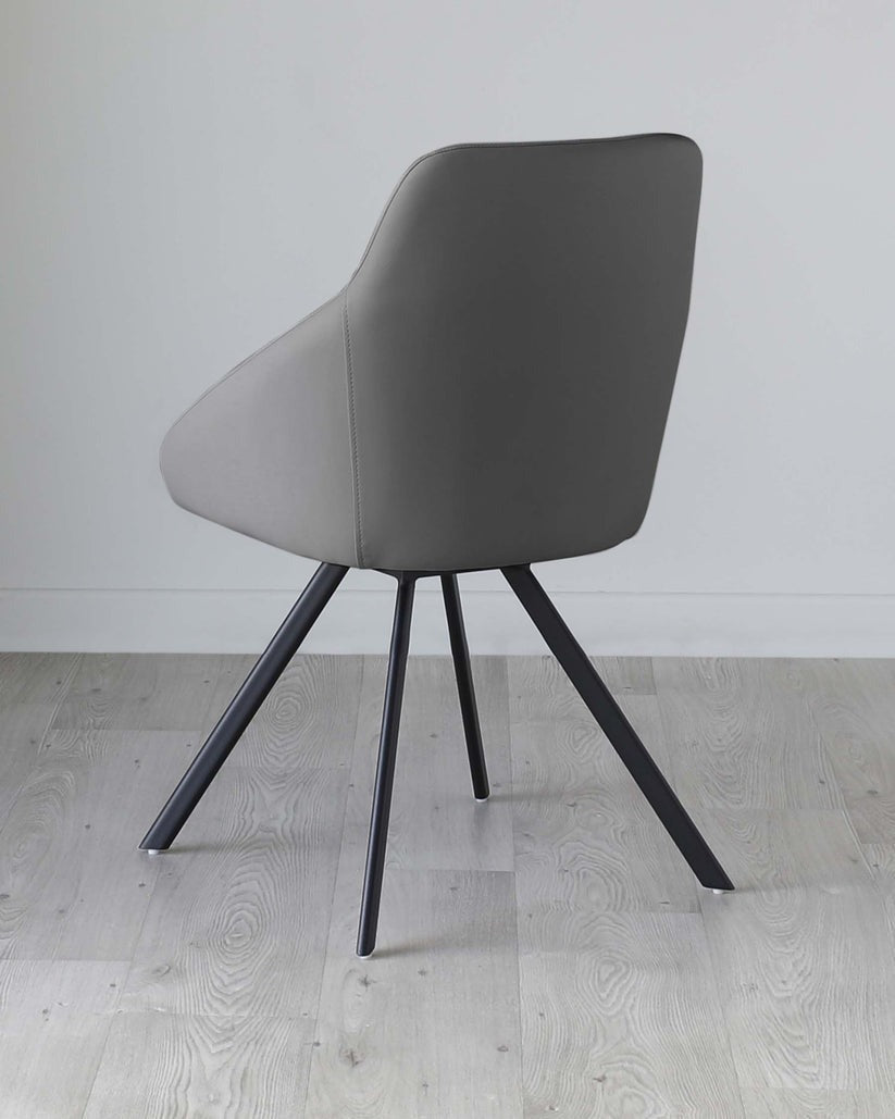 Cleo Faux Leather Swivel Chair