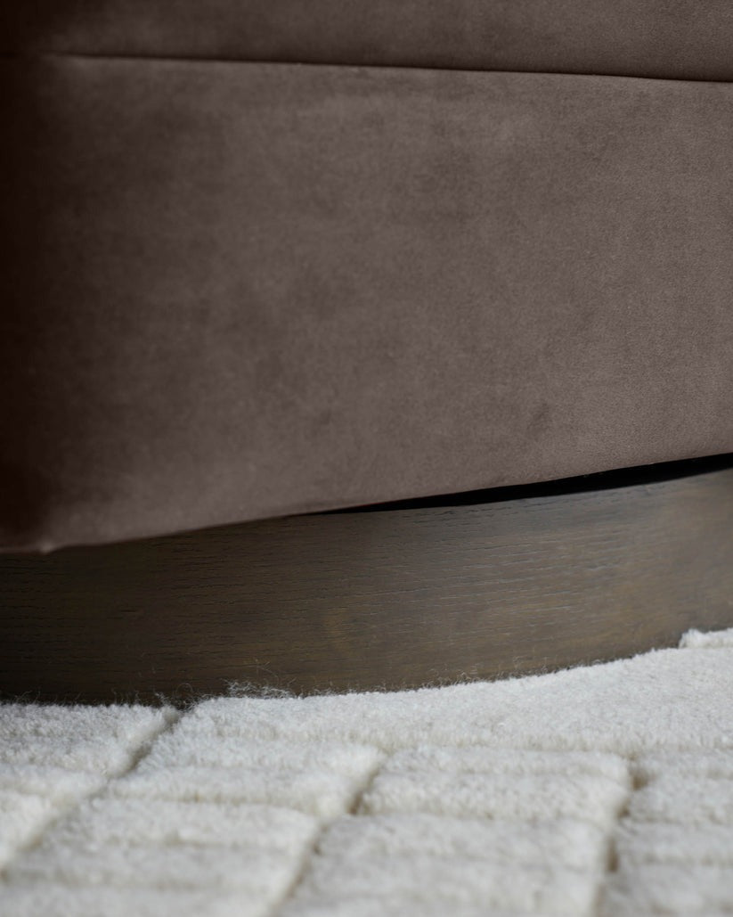 Callan Velvet Swivel Accent Chair