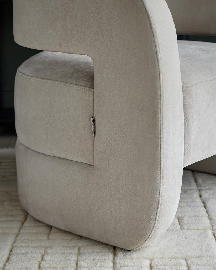 Silas Fabric Accent Chair