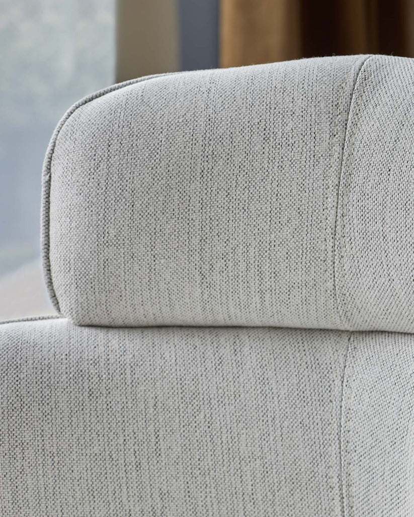 Felix Ivory Dual Tone Fabric Dining Chair - 2 Set