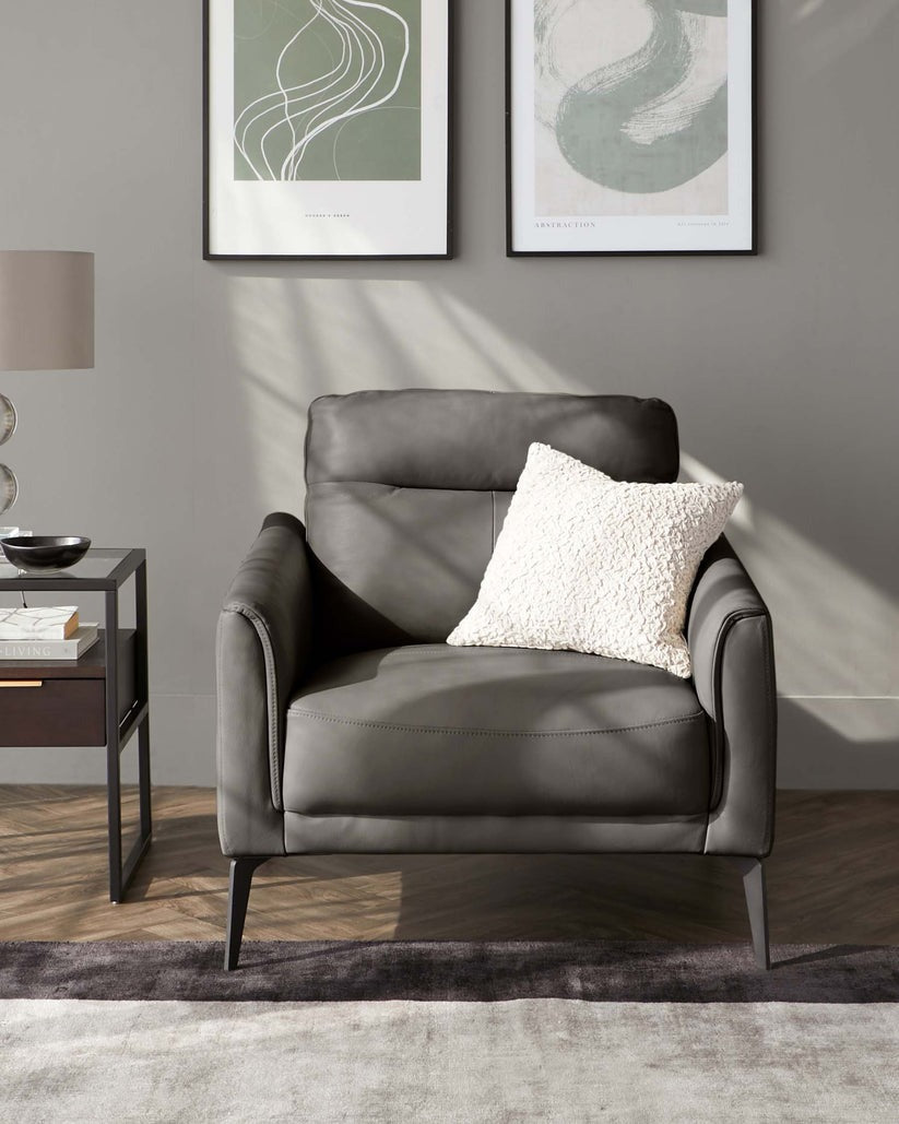 Brooks Leather Armchair