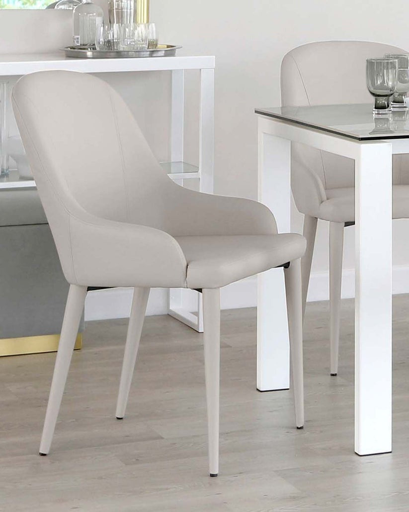 Kyro Faux Leather Dining Chair