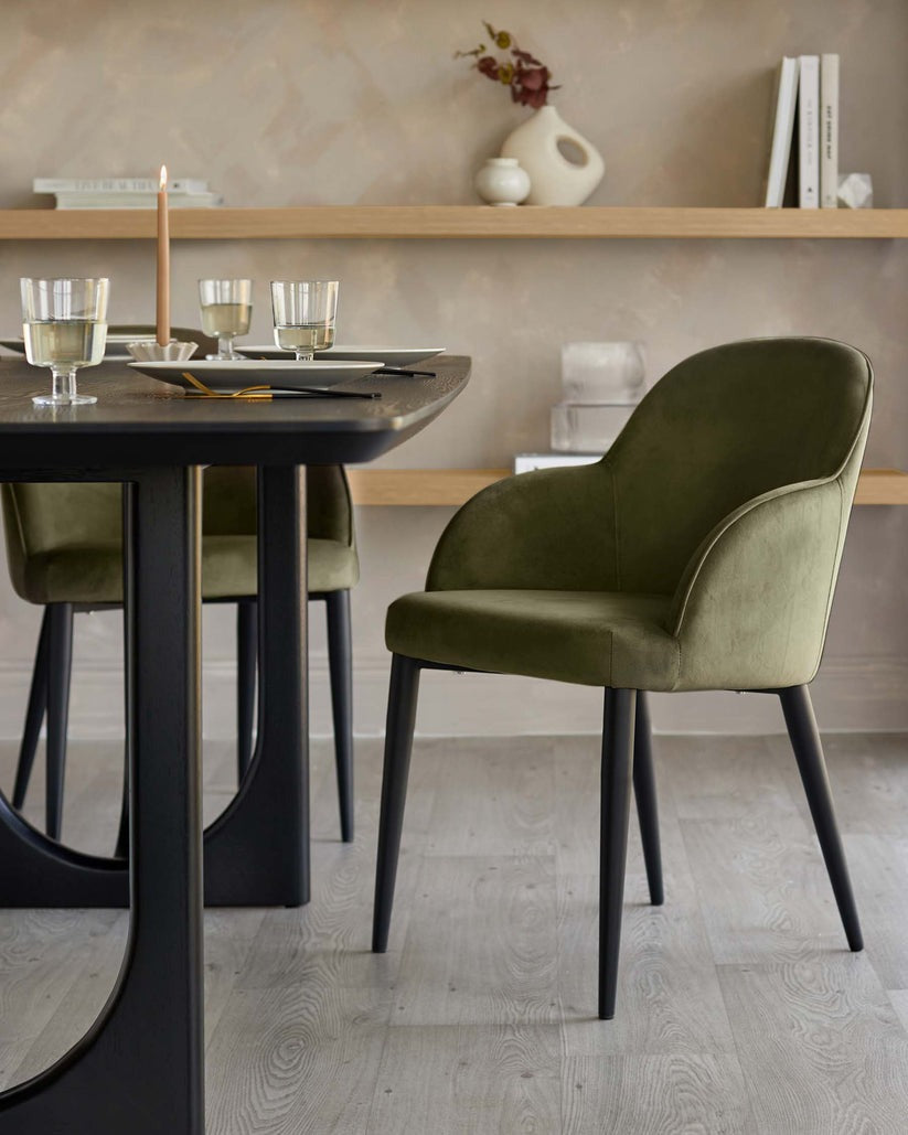 Lani Velvet Dining Chair - 2 Set
