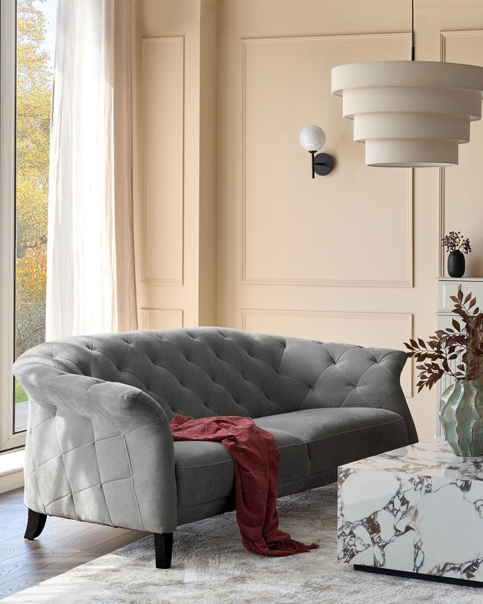 Luxe Chenille Armchair
