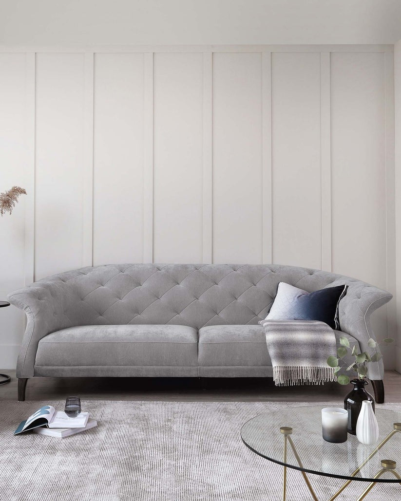 Luxe Chenille Armchair