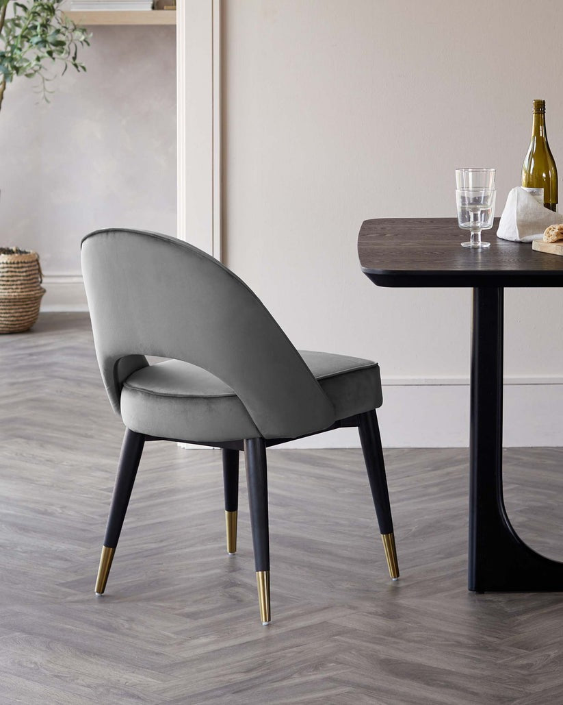 Clover Velvet Dining Chair - 2 Set