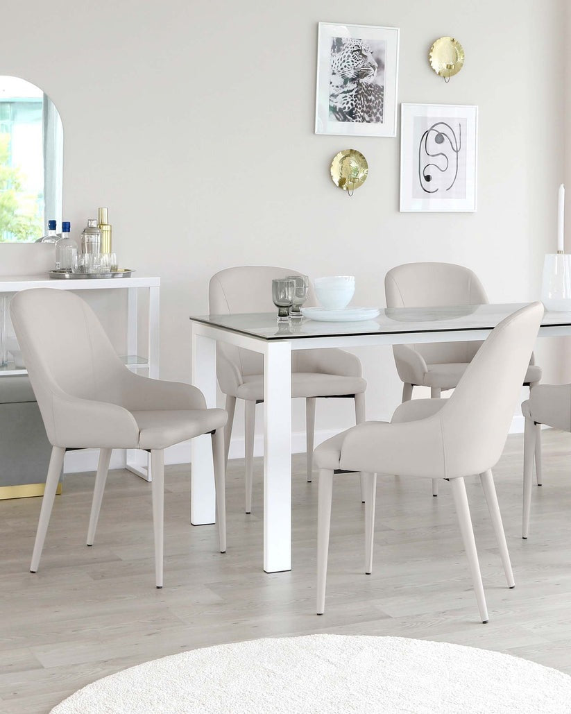 Kyro Faux Leather Dining Chair