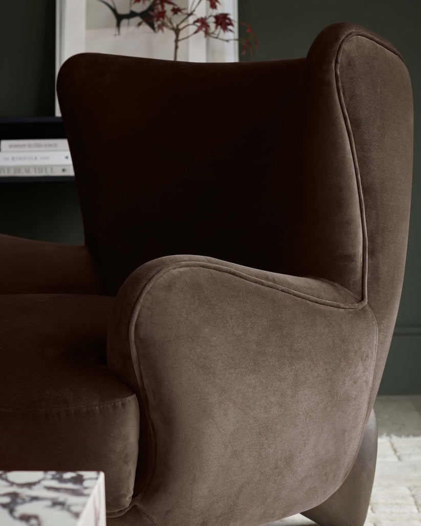 Harlan Velvet Accent Chair