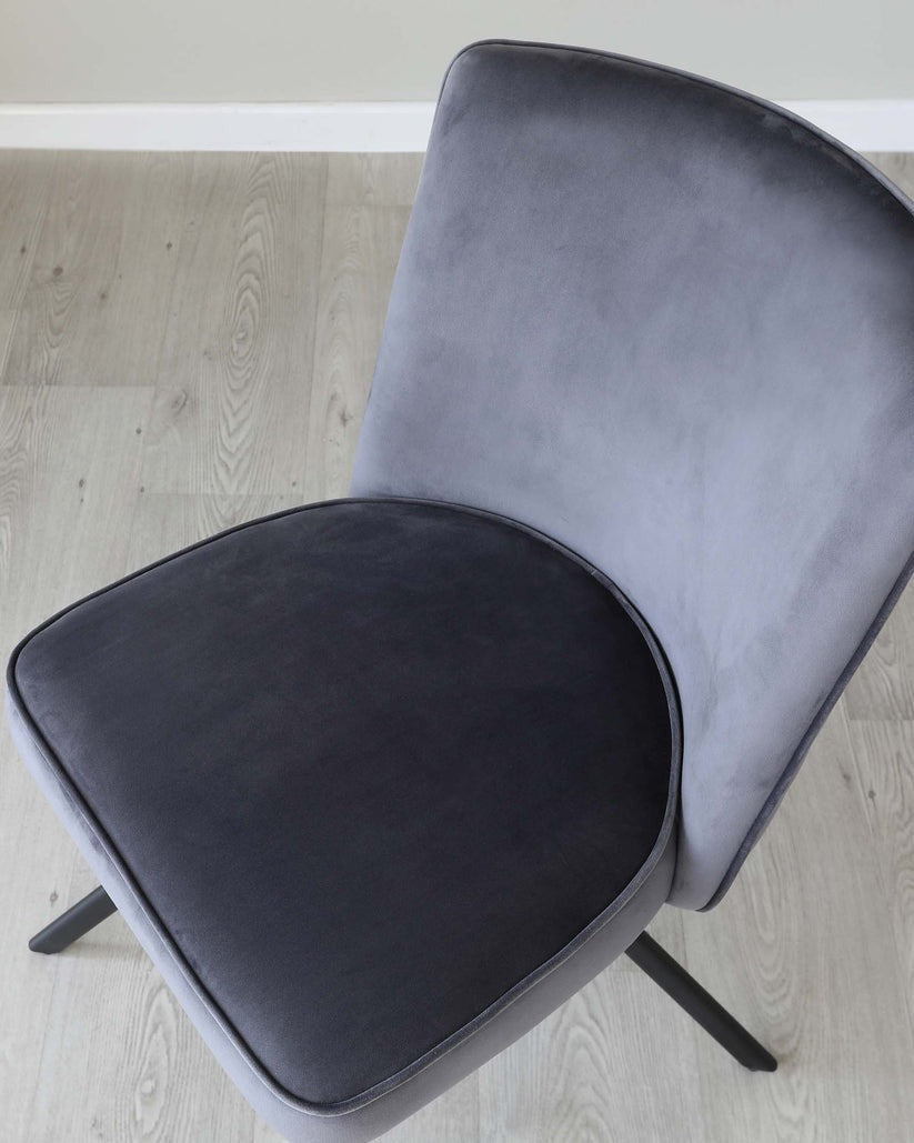 Serena Velvet Swivel Chair